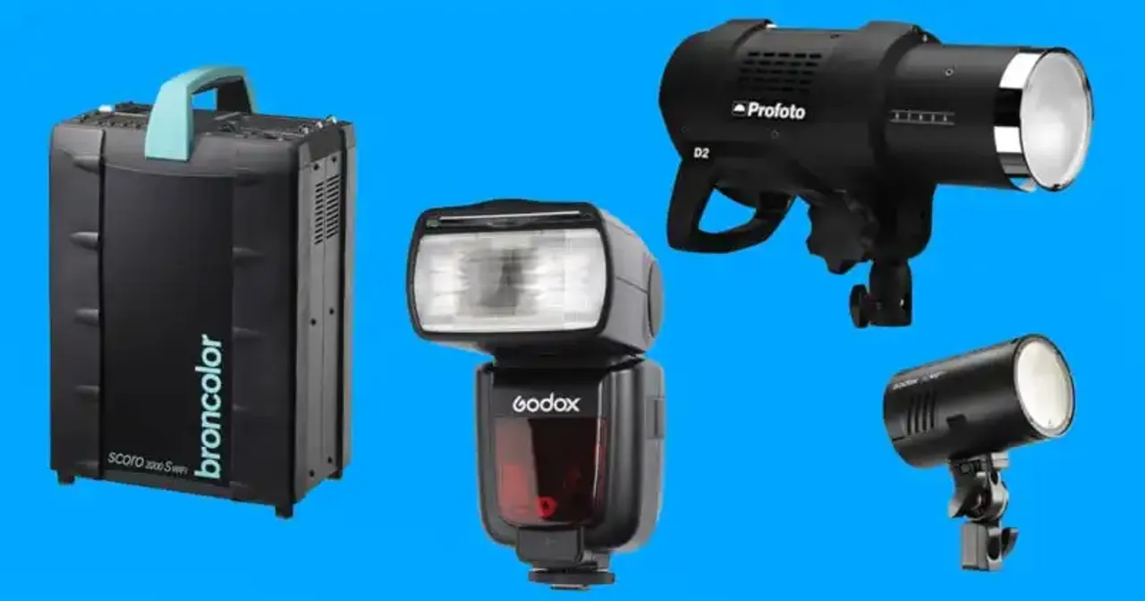 Una introducción a los tipos de flash en fotografía, desde 70W hasta 4800W
