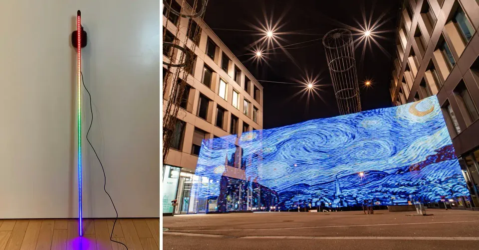 Cómo construir un 'Pixelstick' casero por aproximadamente $22.