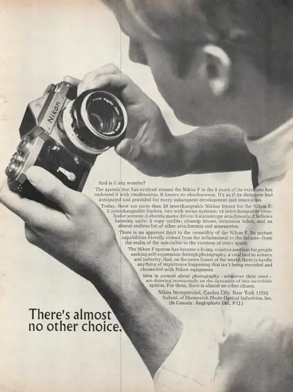 Cómo la Nikon F revolucionó la fotografía.