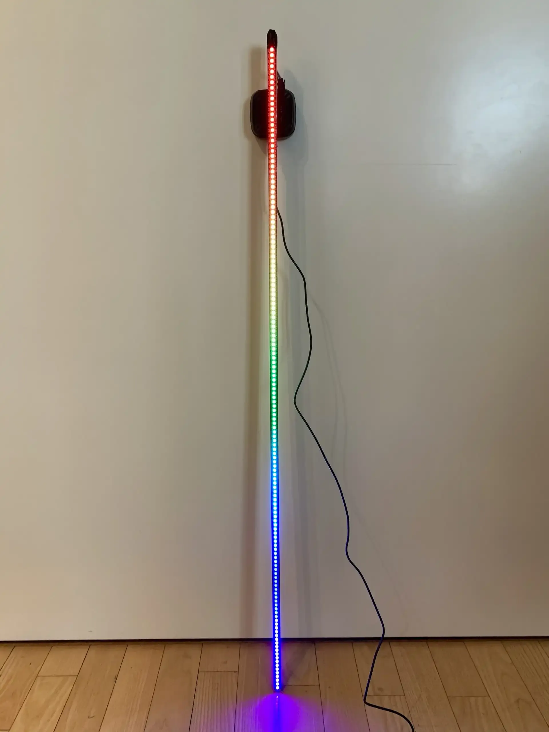 Cómo construir un 'Pixelstick' casero por aproximadamente $22.