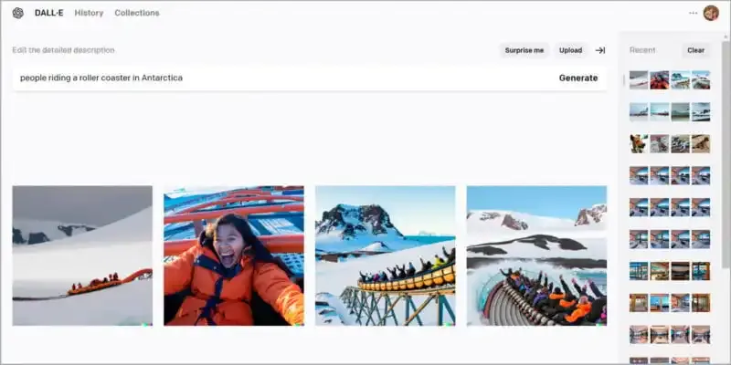 Cómo utilizar DALL-E para generar imágenes de IA a partir de texto.