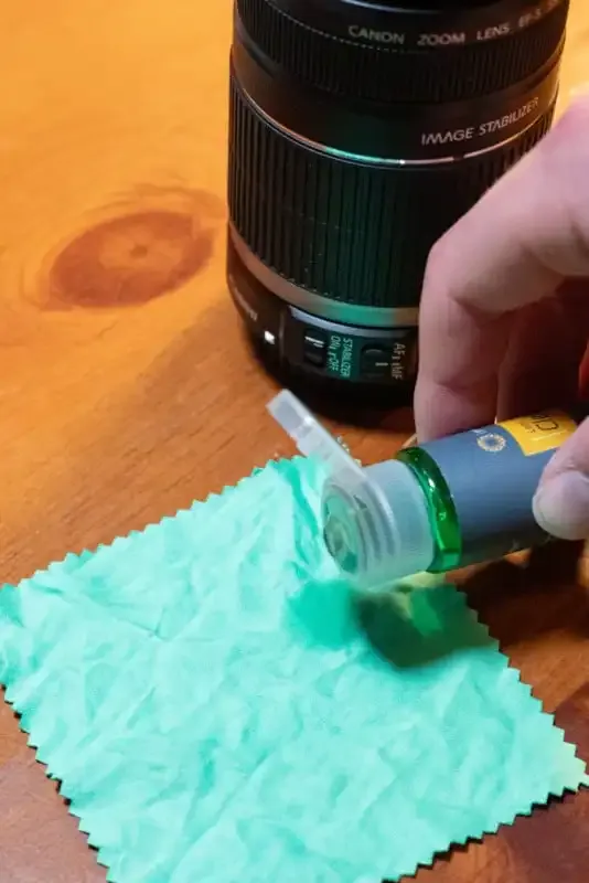 Cómo limpiar una lente de cámara