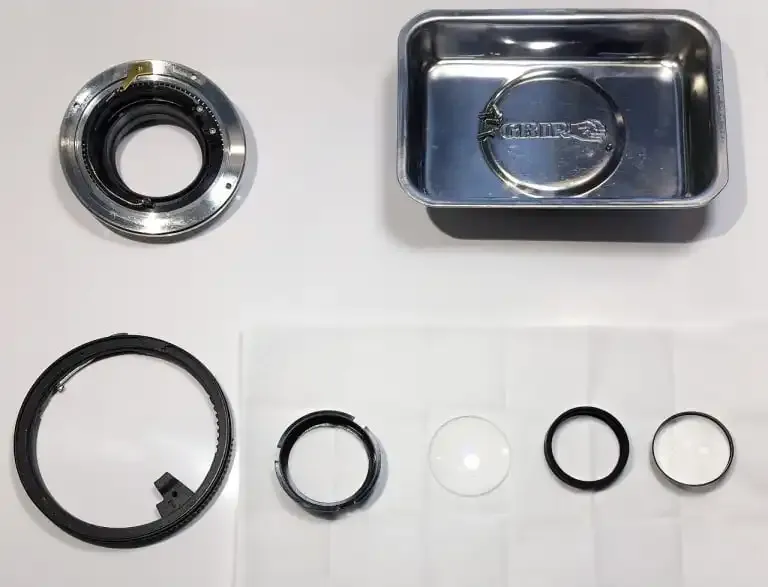 Cómo eliminar hongos de una lente