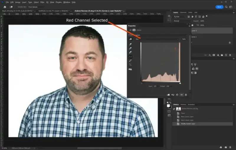 Cómo usar las curvas en Photoshop.