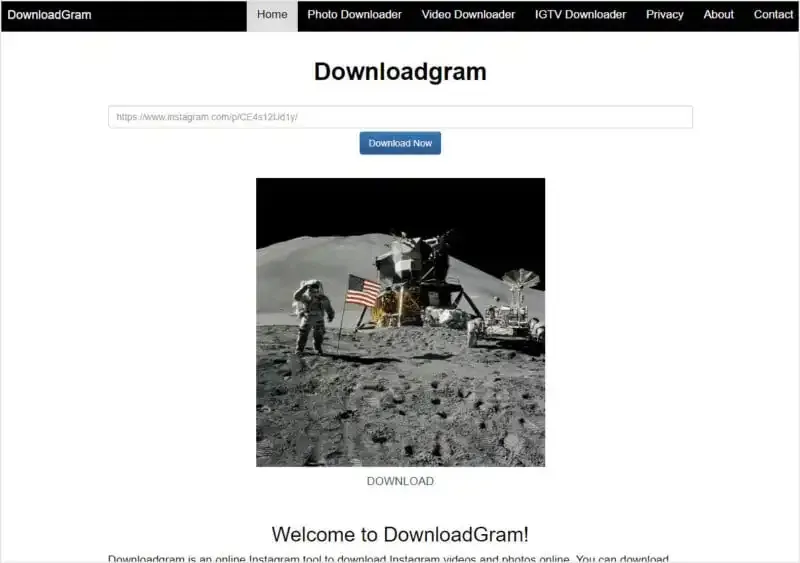 Cómo descargar fotos de Instagram