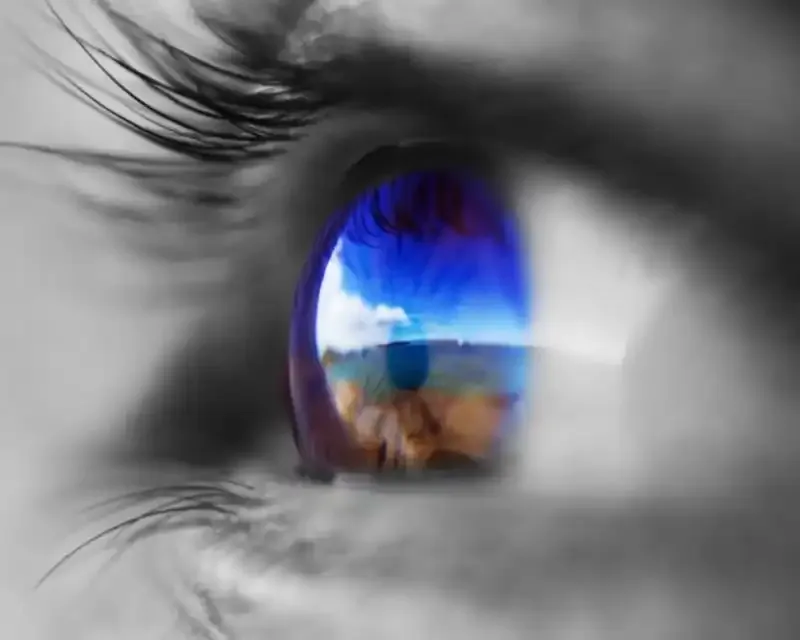 Cómo fotografiar tu propio ojo