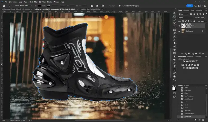 Cómo quitar un fondo en Photoshop.