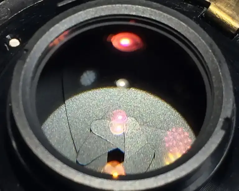 Cómo eliminar hongos de una lente