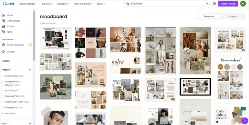 ¿Qué es un mood board y cómo se hace?