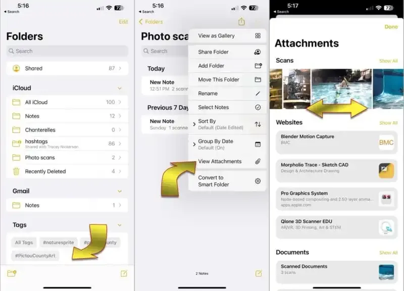 Cómo escanear fotos en iPhone.