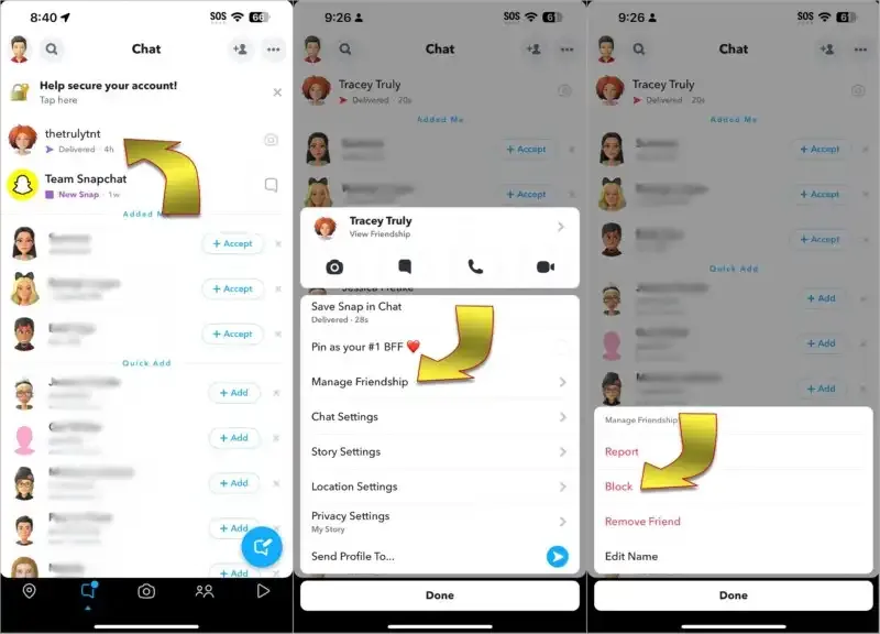 Cómo eliminar tu cuenta de Snapchat