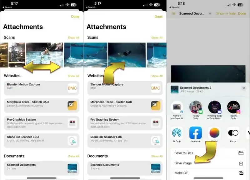 Cómo escanear fotos en iPhone.
