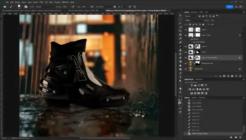 Cómo quitar un fondo en Photoshop.
