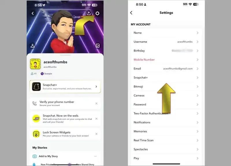 Cómo eliminar tu cuenta de Snapchat