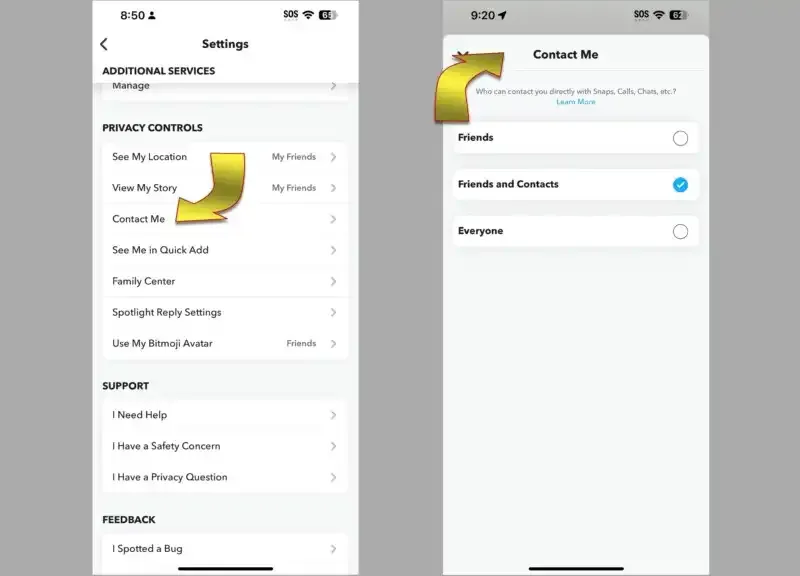 Cómo eliminar tu cuenta de Snapchat
