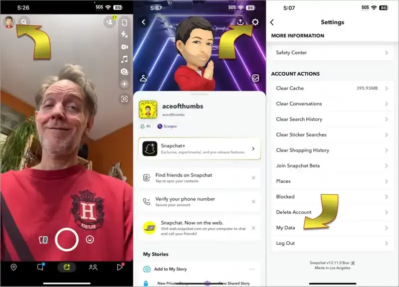 Cómo eliminar tu cuenta de Snapchat