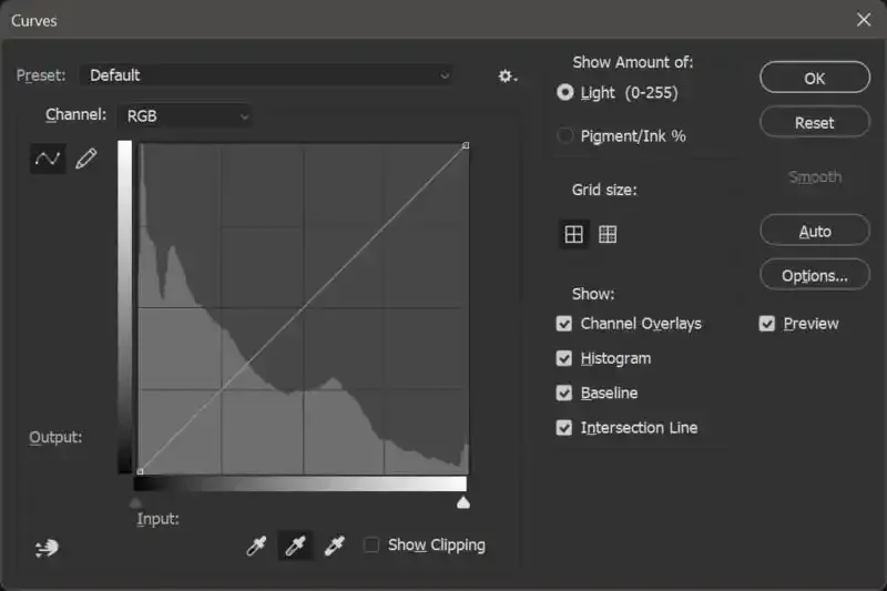Cómo usar las curvas en Photoshop.