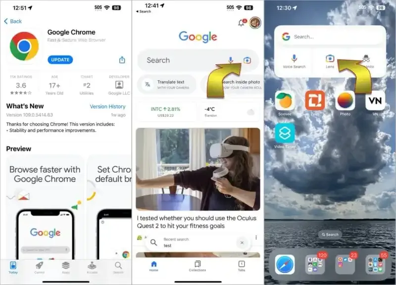 Cómo realizar una búsqueda inversa de imágenes en iPhone.