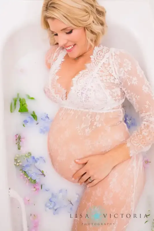 Cómo hacer fotografía de baño de leche