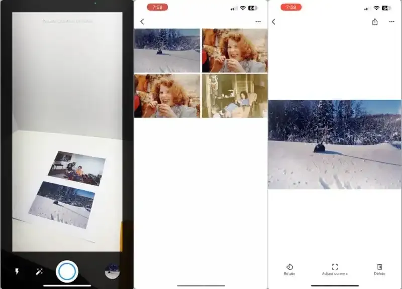 Cómo escanear fotos en iPhone.