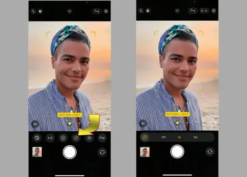 Cómo configurar el temporizador en la cámara de tu iPhone