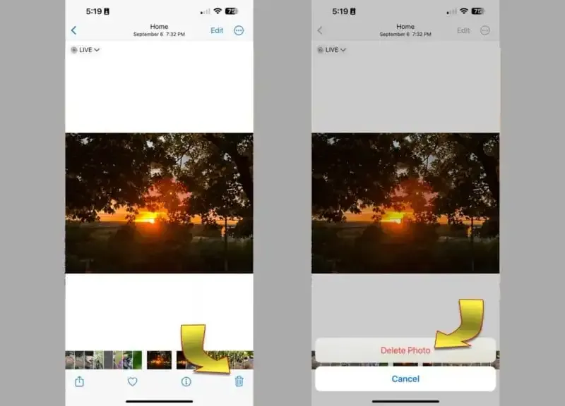 Cómo eliminar todas las fotos de tu iPhone