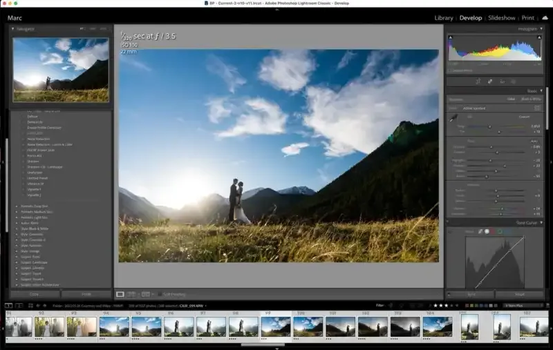 Cómo seleccionar y editar rápidamente las fotos de una boda