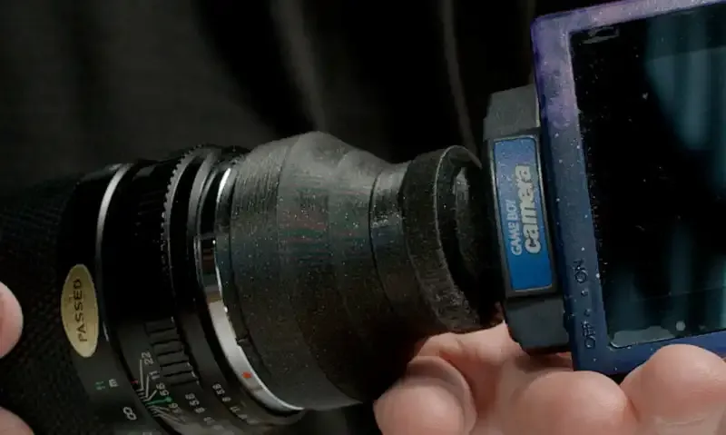 Cómo hackear una Game Boy Camera para usar lentes de cámara "reales"
