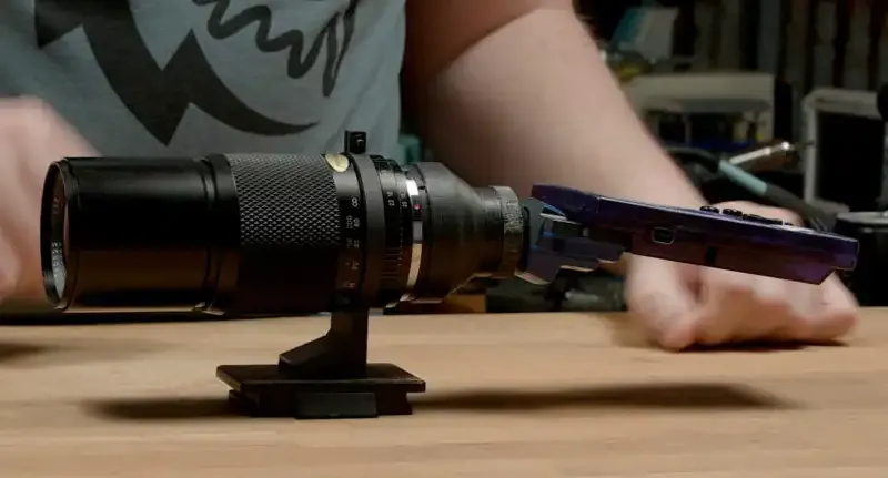 Cómo hackear una Game Boy Camera para usar lentes de cámara "reales"