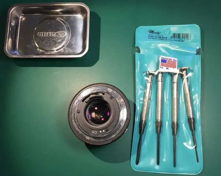 Cómo eliminar hongos de una lente