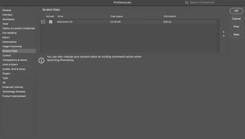 Cómo solucionar los errores de disco de Página dañados en Photoshop