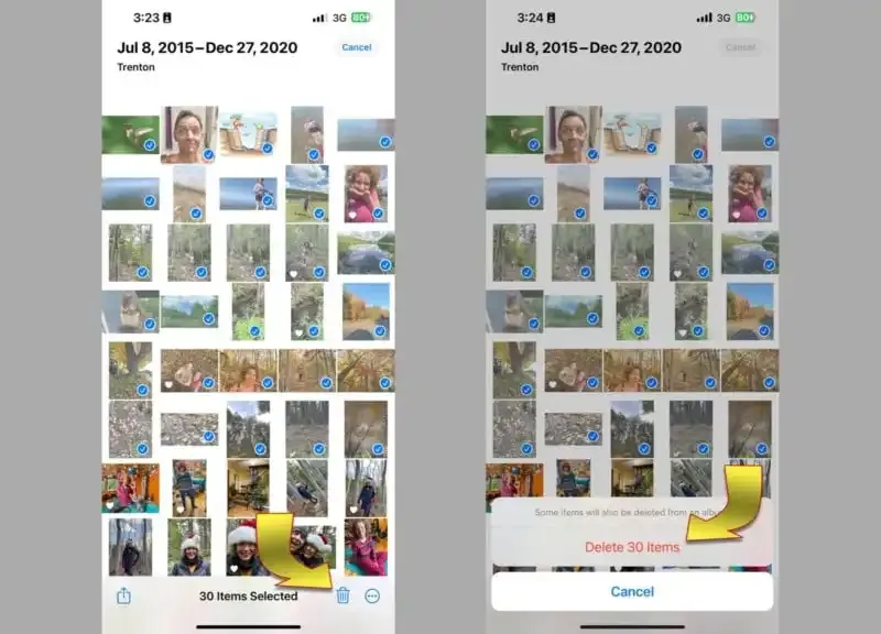 Cómo eliminar todas las fotos de tu iPhone