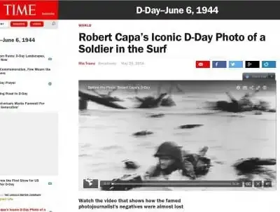 Desmontando los mitos de Robert Capa en el Día D