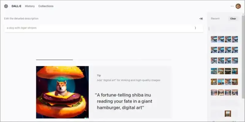 Cómo utilizar DALL-E para generar imágenes de IA a partir de texto.