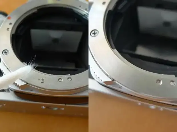 Cómo limpiar tus cámaras antiguas