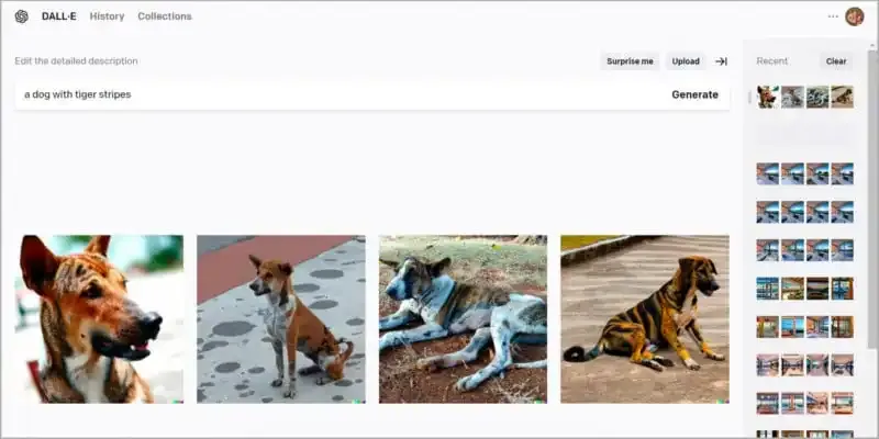 Cómo utilizar DALL-E para generar imágenes de IA a partir de texto.