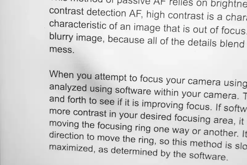Cómo funciona el enfoque automático en fotografía