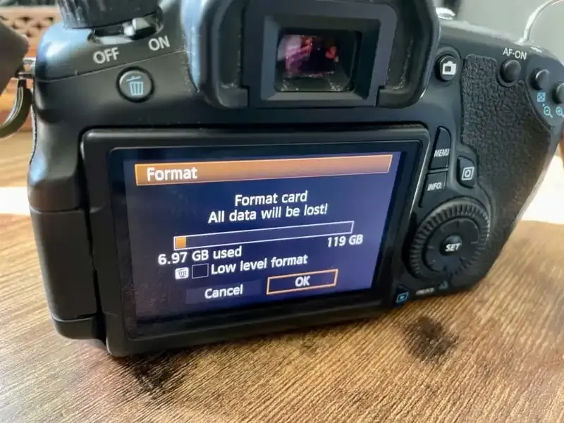 Cómo actualizar el firmware de tu cámara