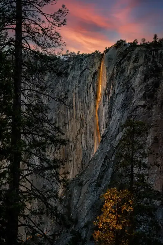 Yosemite Firefall: Guía para fotógrafos en 2023.