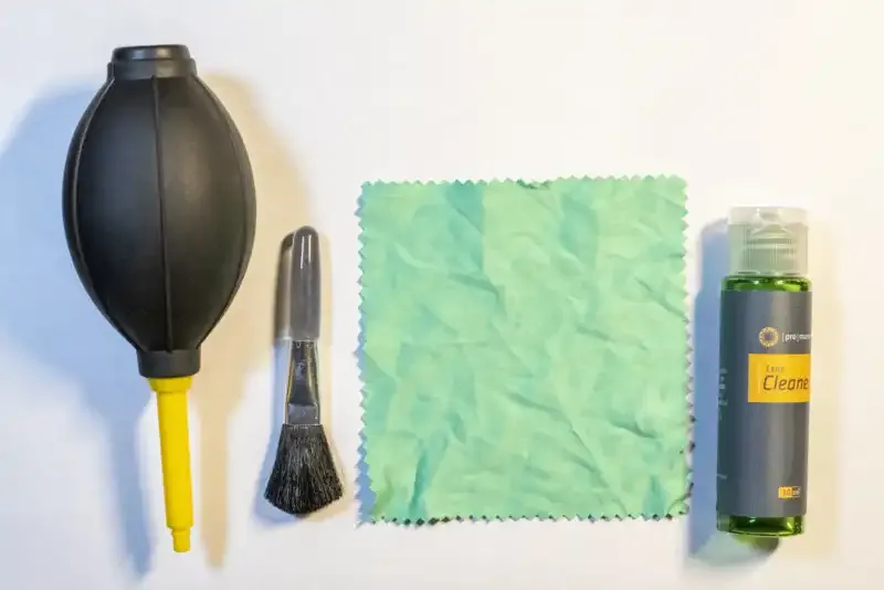 Cómo limpiar una lente de cámara