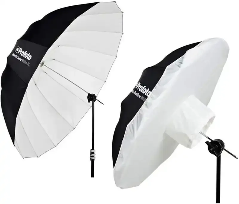 'Guía para fotógrafos sobre sombrillas'