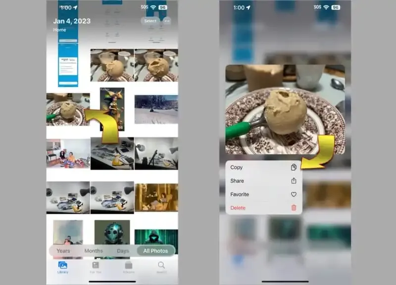 Cómo realizar una búsqueda inversa de imágenes en iPhone.