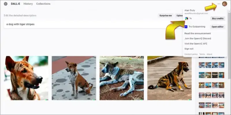 Cómo utilizar DALL-E para generar imágenes de IA a partir de texto.