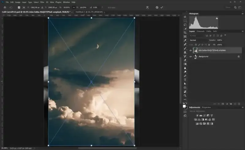 Cómo hacer una foto de doble exposición en Photoshop