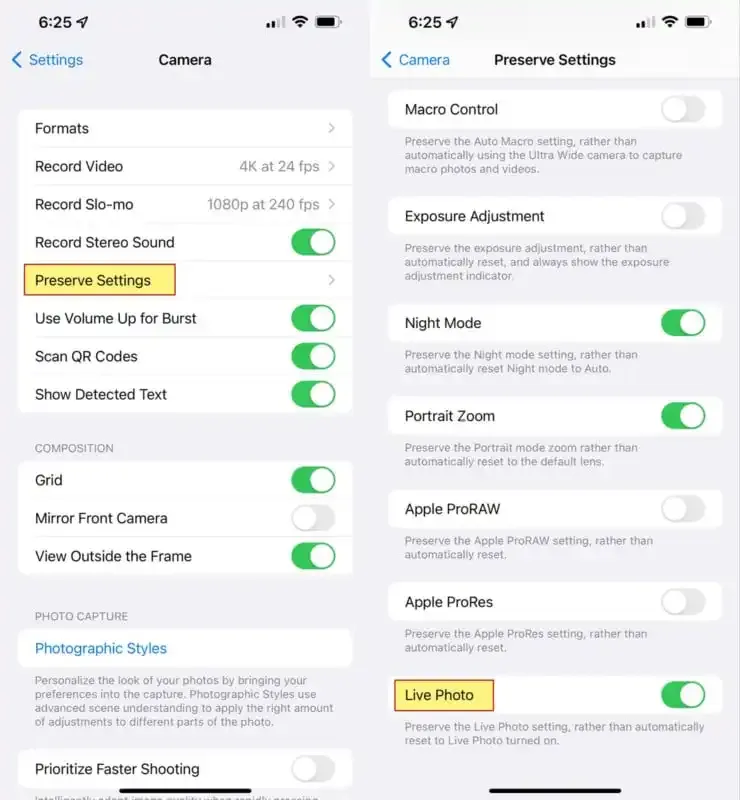 Cómo convertir un video en una foto en movimiento
