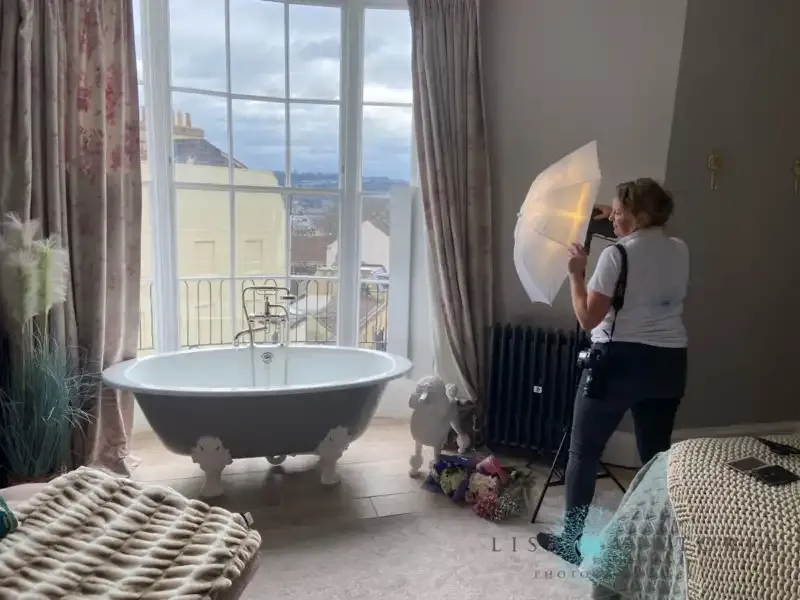 Cómo hacer fotografía de baño de leche