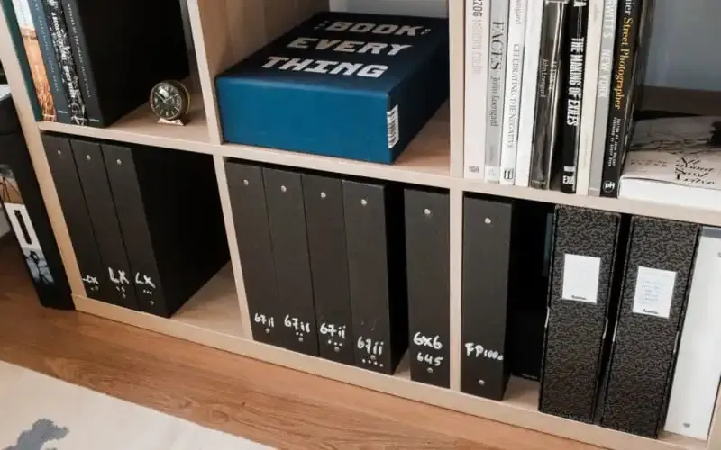 Cómo almacenar negativos de película y honrar tu trabajo.