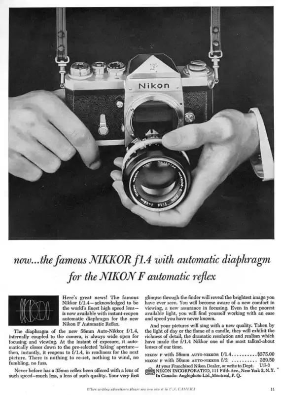 Cómo la Nikon F revolucionó la fotografía.